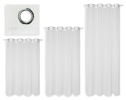 Tenda voile emozione bianca - voile,