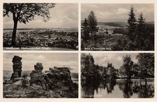 Cartolina panoramica città