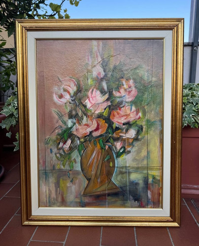 Dipinto olio tecnica - dipinto, e