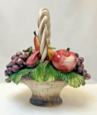 Capodimonte antico cesto di