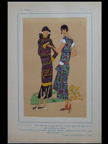 Francese art deco - francese, abito