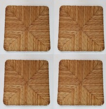 Art.015 4 pz Ricambio Sedile fondo Seduta per sedia  in paglia 38 cm x 35 cm