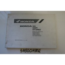 Manuale uso e manutenzione fotocopiato Owner's manual Honda SH50 84 96