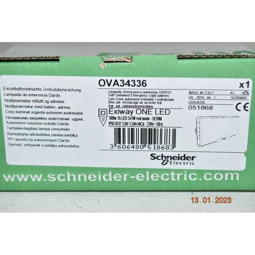 Lampada emergenza schneider - lampada,
