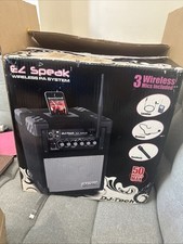 DJ Tech Cube50 Altoparlante PA Wireless Portatile con 3 Microfoni Wireless