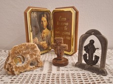 Lotto 4 oggetti religiosi -
