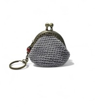 Portachiavi portamonete fatto