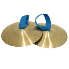 Coppia Piatti Ottone con Manico ad Alta Risonanza  cm. 20 GITRE - 4034