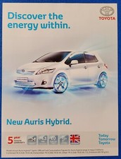 2010 TOYOTA AURIS HYBRID T