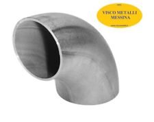 Curva a Saldare Acciaio Inox 90° mm 70x1,5 fresa tornio cnc hobby moto barca