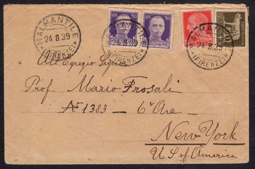 Storia postale regno 1939 - storia,