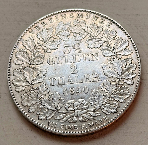 Baviera doppeltaler 1841 - baviera,