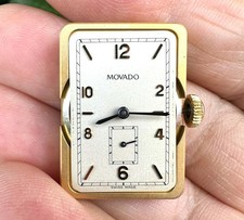 Movado Vintage movimento + Dial e Sfere Cal. Unitas 6580, anni '90