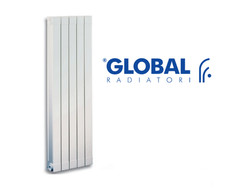 Radiatore alluminio bianco