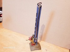 VINTAGE SELDOM SEEN DISTLER  1920's  TIN LITHO MONKEY CLIMBING  PENNY TOY