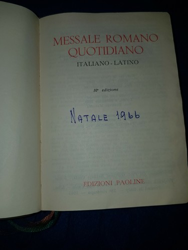 Art r10071gs messale romano - art.r10071gs"messale,