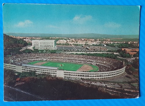 Roma olimpico cartolina - roma, stadio