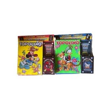 Carte D’ Autore TOPOLINO N. 3585 3586 MARVEL DISNEY Gervasio 2 Mazzi Rosso + Blu