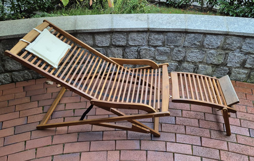 Lettino prendisole legno - lettino,