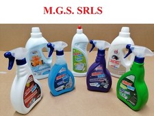 Prodotti pulizia Casa Detersivo Sgrassatore Vetri Piatti Ammorbidente e Bagno