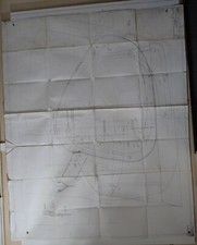 FIAT TORPEDO SP 508 MONTAGGIO CAPOTE E LATERALI  DISEGNO TECNICO ORIGINALE (19)