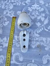 Isolatori 2 Elettrico Ceramica Vintage Electrical insulator