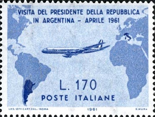 Repubblica 1961 visita del - repubblica,