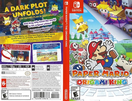 Copertina paper mario re - paper, il