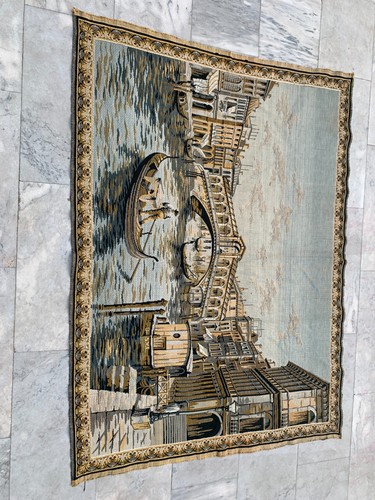 French pictorial tapestry wall - tapestry,
