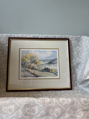 Quadro vintage paesaggio