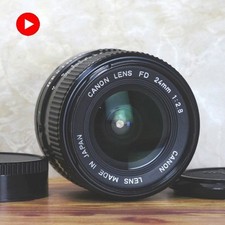 Canon Nuovo obiettivo FD 24mm f/2.8 grandangolare messa a fuoco manuale...