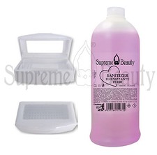 KIT STERILIZZATORE A FREDDO GEMICIDA MANICURE PERDICURE ESTETISTA + IGENIZZANTE 