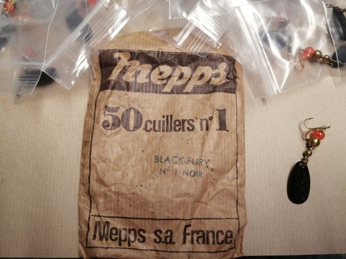 Mepps spinner lot black - spinner,