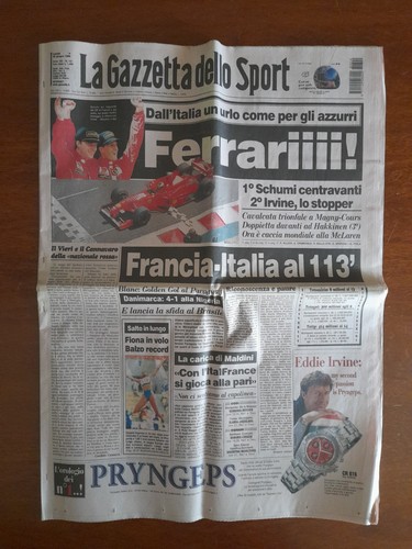 Gazzetta dello sport giugno - 29,