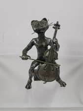 Michel Laude Cat Playing Cello