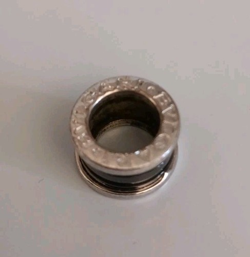 Bulgari ciondolo b01 argento - ciondolo, e