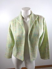 La Design Giacca Blazer Donna In Tweed Pastello Acrilico Taglia M