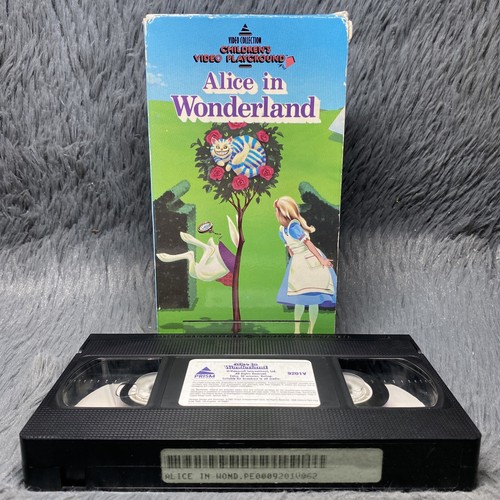 Alice wonderland vhs - wonderland,