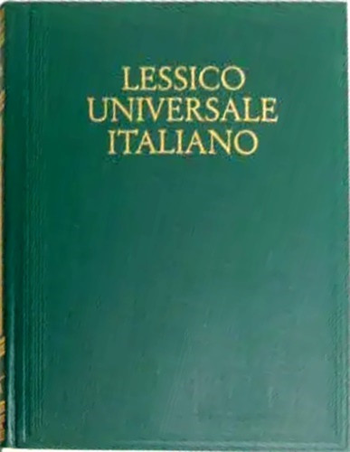 Lessico universale italiano - lessico,