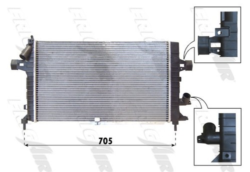 Radiatore opel astra 3 - astra, 1.3
