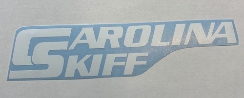 Adesivo carolina skiff - skiff, logo