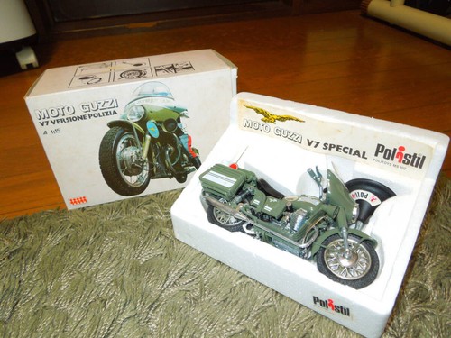 Polistil moto guzzi police - moto,