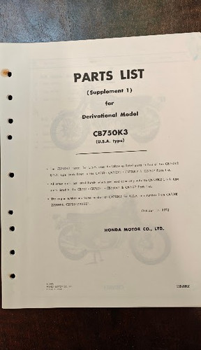 Honda cb750four spare - honda,