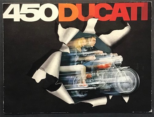 Ducati 450 depliant vendita - depliant,
