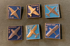 AEREI MILITARI URSS-SET DI 6 SPILLE