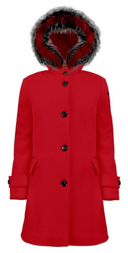 Rrd wool parka lady - parka, rosso