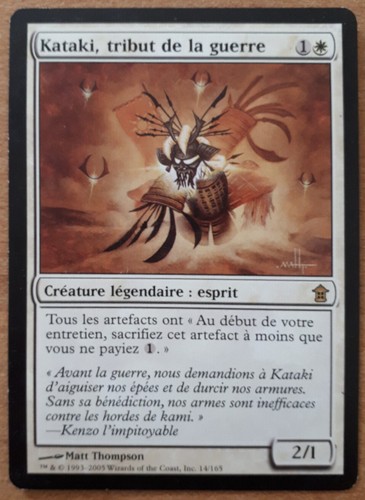 Mtg magic kataki war - war's, wage