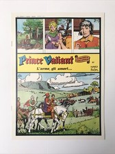 Prince Valiant L’arme, gli amori... Tavole 1576/1589 Nerbini 1977 Edicola