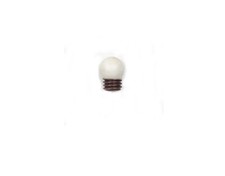 Mirino a pallina in plastica bianca per fucile 90042041