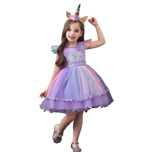 Einhorn ragazza vestito - ragazza,